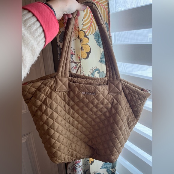 MZ Wallace Medium Metro Tote Deluxe - Caramel ** Please read - Picture 11 of 16